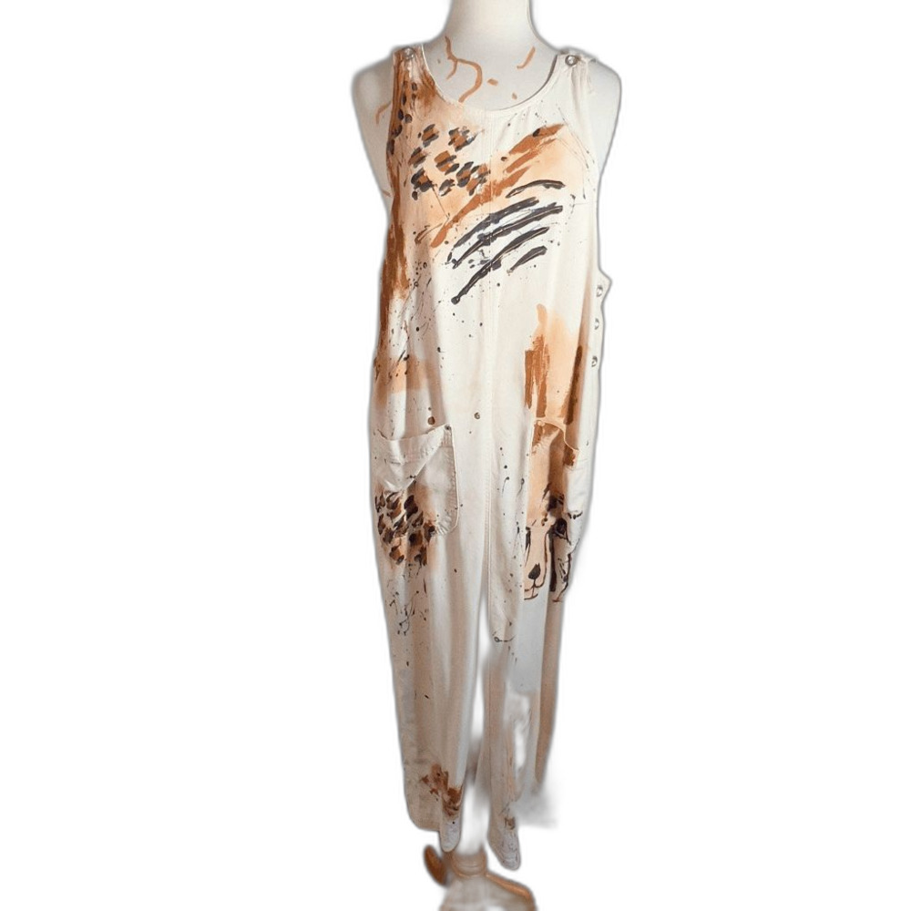 A.M.I. Dress Size M Vintage 80's Coquette Boho Chic Maximalist Dress